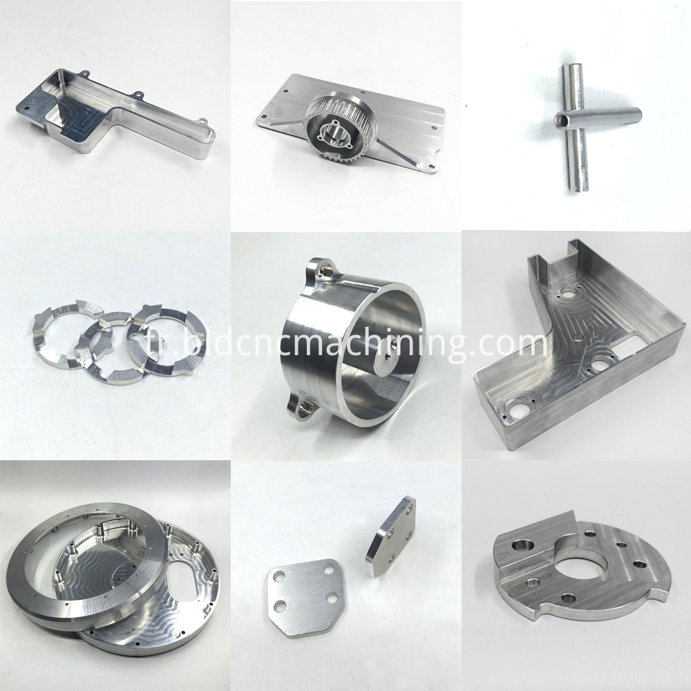 6061 pièces en aluminium 6061 aluminum parts